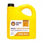 Моторное масло GANS OIL GOLD 5W30, 4л